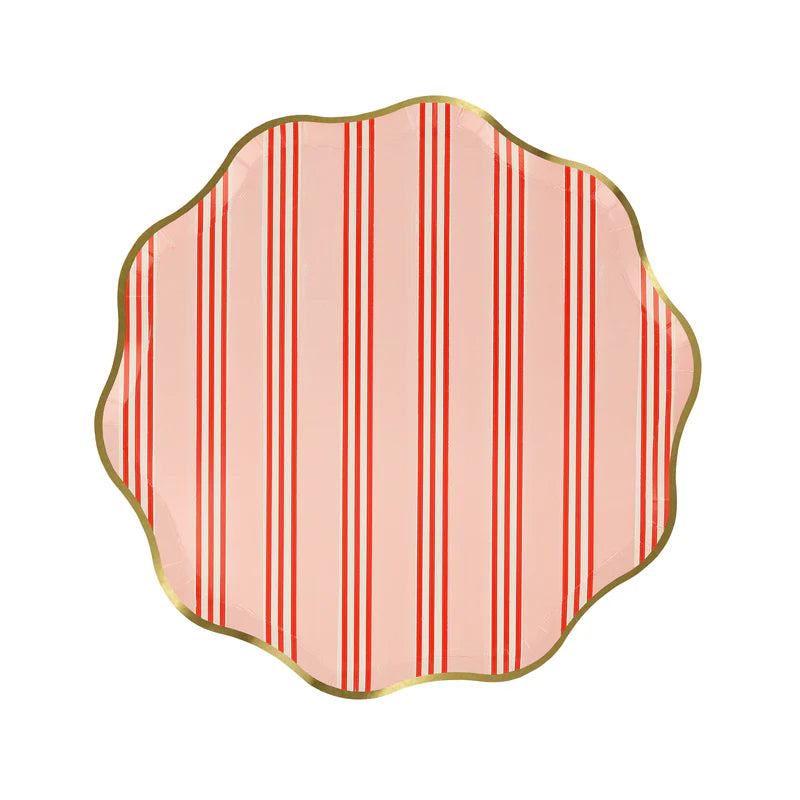 Festive Stripe Side Plate