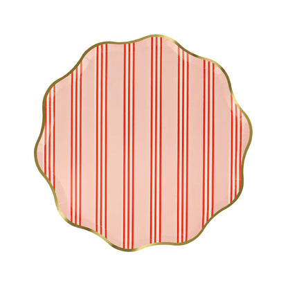 Festive Stripe Side Plate