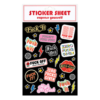 F*ck It Sticker Sheet