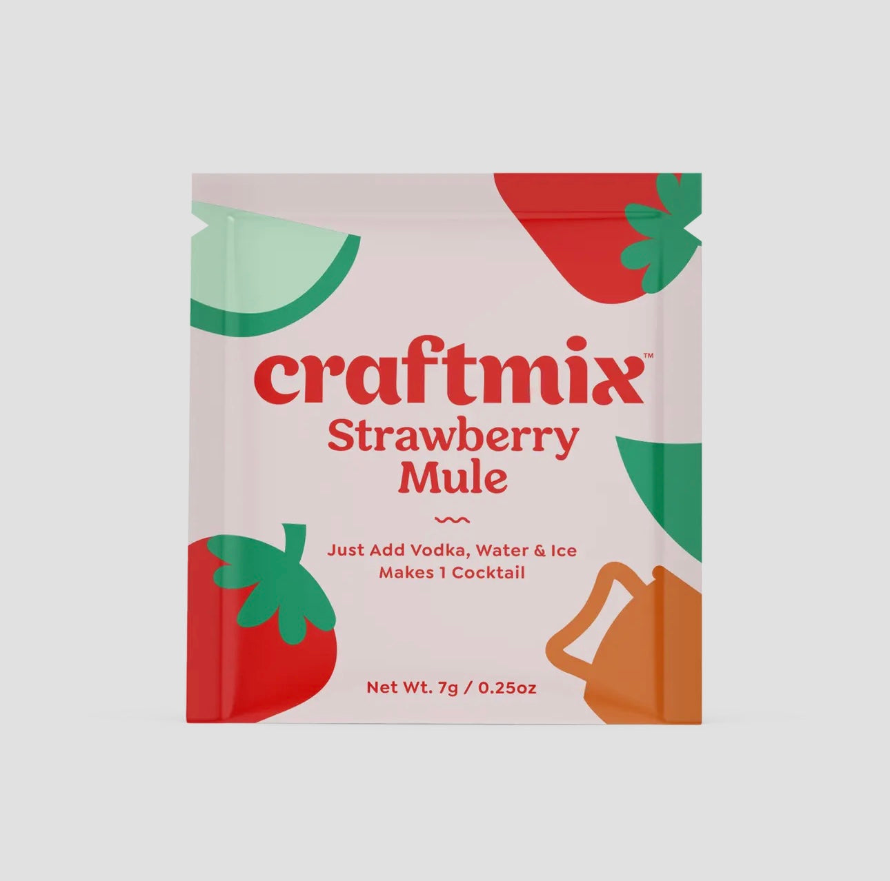 Strawberry Mule Cocktail/Mocktail Mix