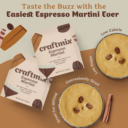 Espresso Martini Cocktail/Mocktail Mix