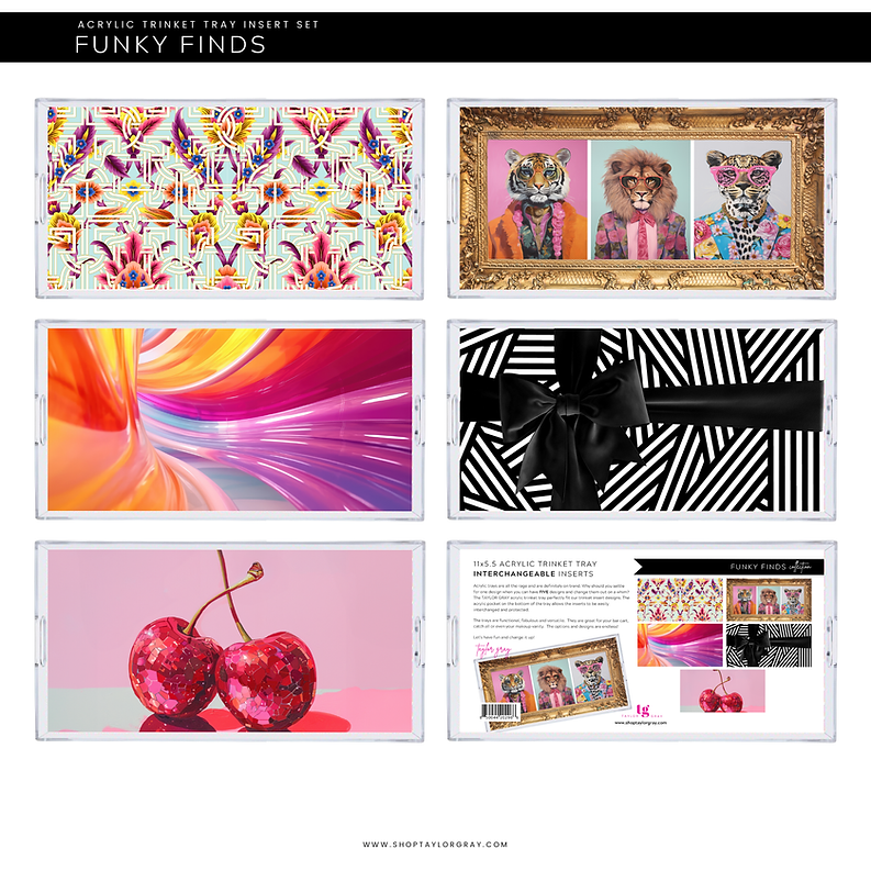 Funky Finds Tray Inserts | Small
