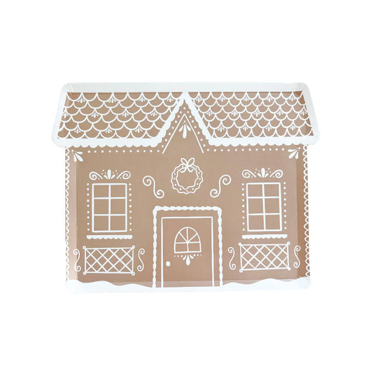 Gingerbread House Plates