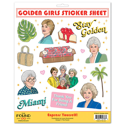 Golden Girls Sticker Sheet