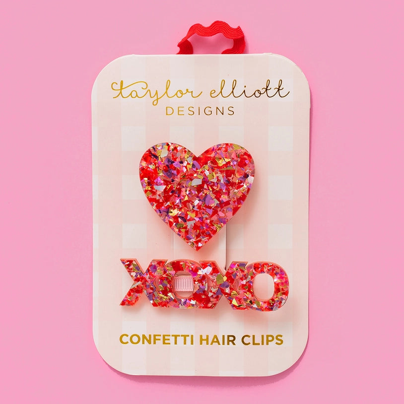 All The Love Hair Clips