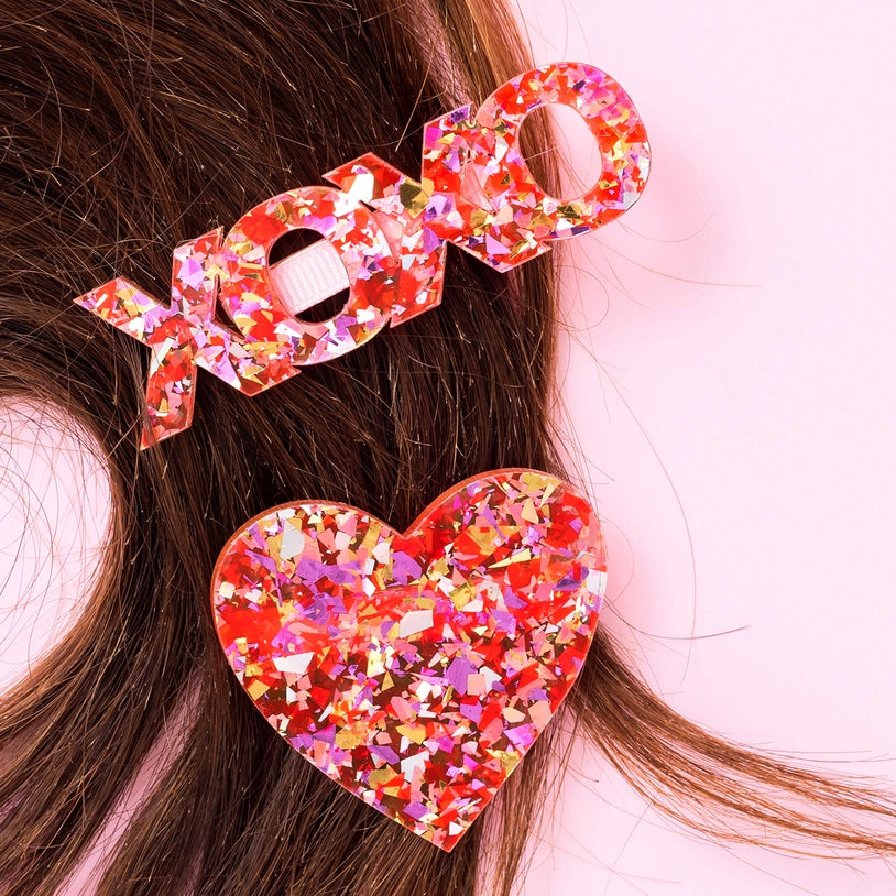 All The Love Hair Clips