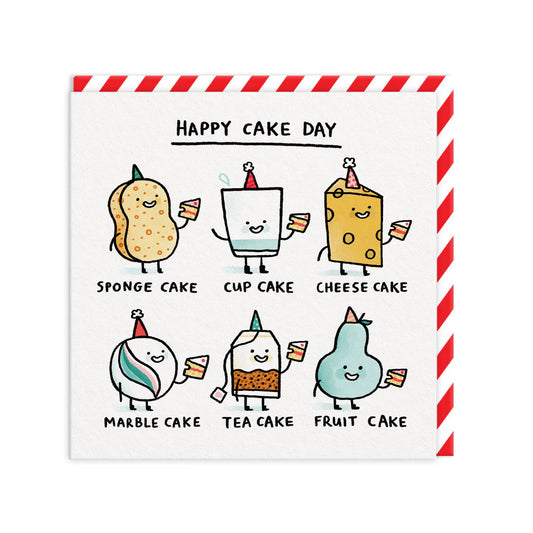 Happy Cake Card Day Card