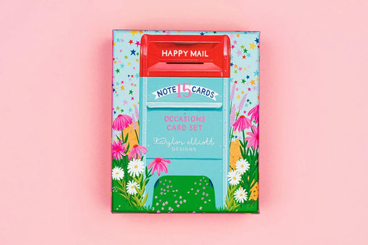 Happy Mail Greeting Cards Box