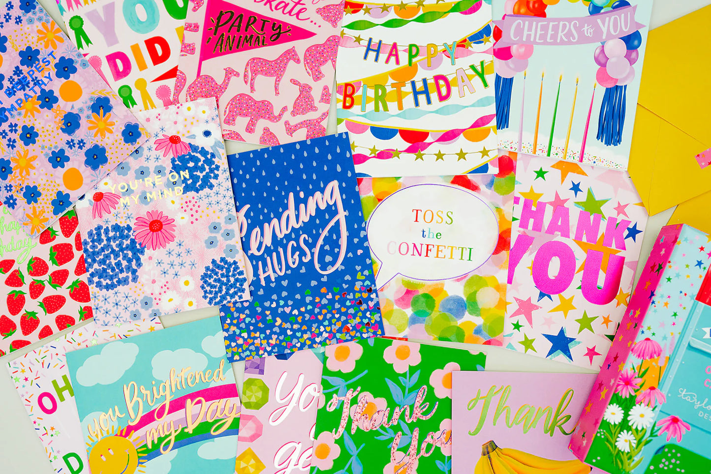 Happy Mail Greeting Cards Box