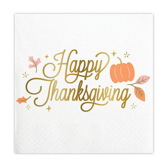 Happy Thanksgiving Napkins