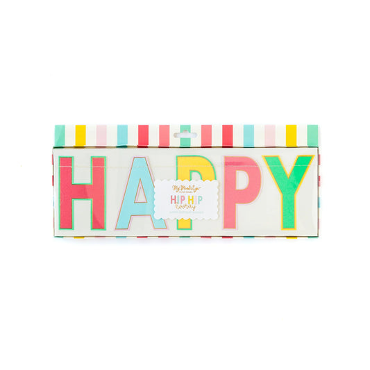 Colorful Happy Birthday Banner