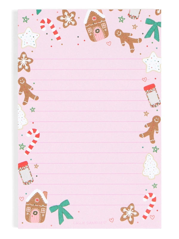 Holiday Cookies Notepad