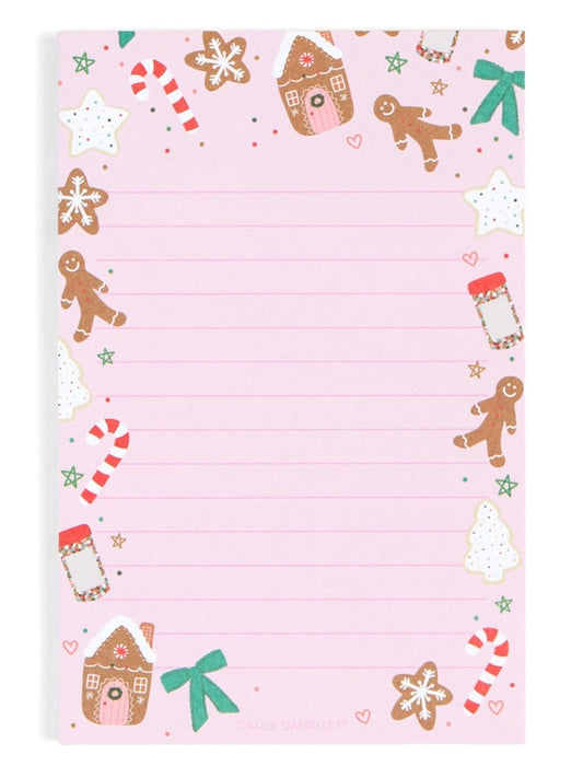 Holiday Cookies Notepad