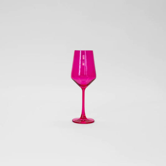 Hot Hot Pink Glass