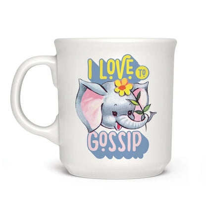 I Love To Gossip Mug