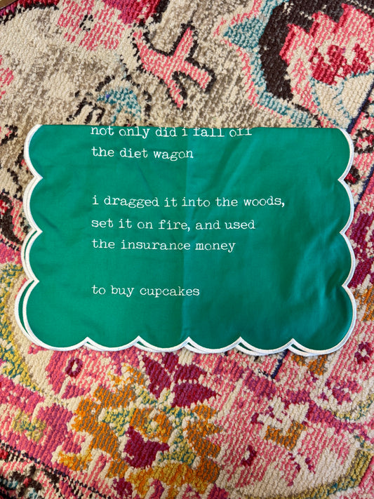 The Diet Wagon Tea Towel