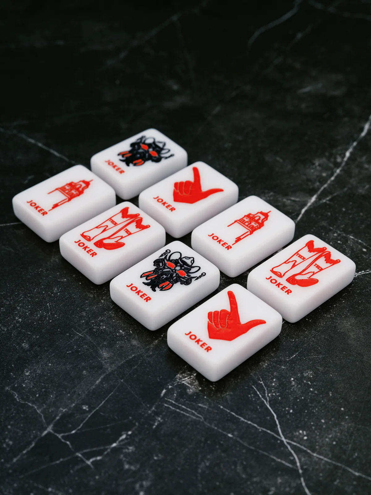 Texas Tech® Mahjong Tiles