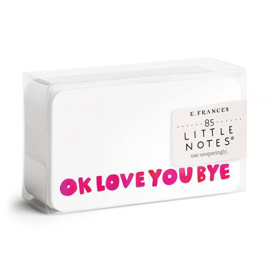 Love You Bye Little Notes®
