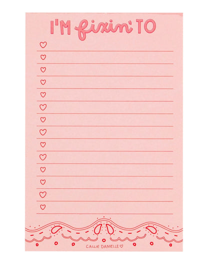 I'm Fixin To Notepad