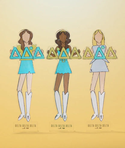 Tri Delta Acrylic Shelfie
