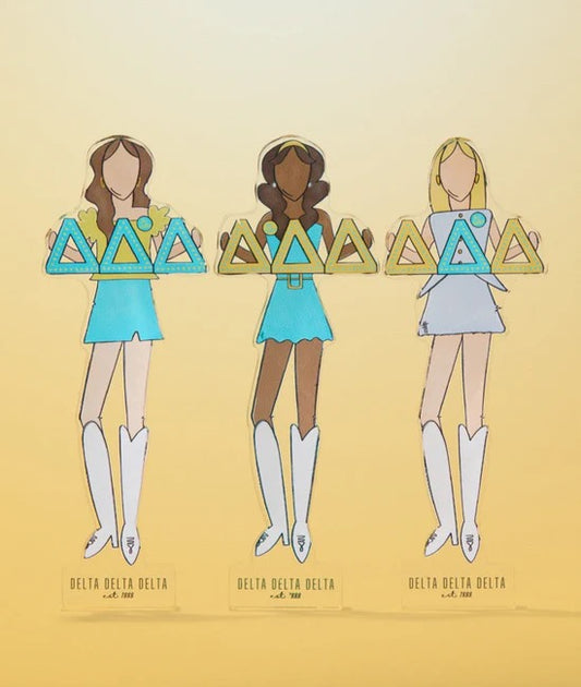 Tri Delta Acrylic Shelfie