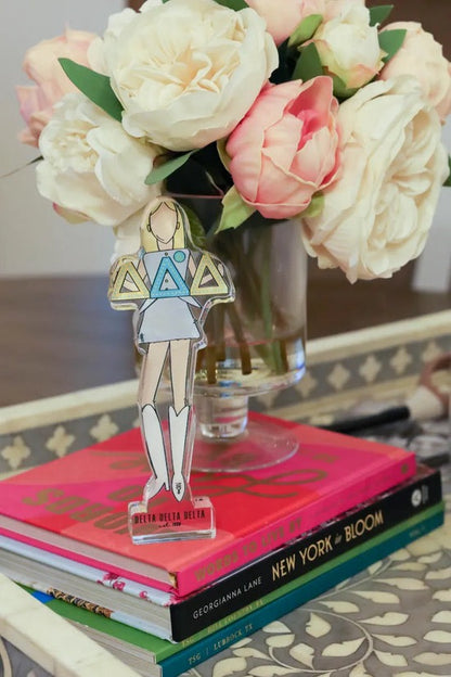 Tri Delta Acrylic Shelfie