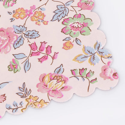 Pink Chintz Small Napkins
