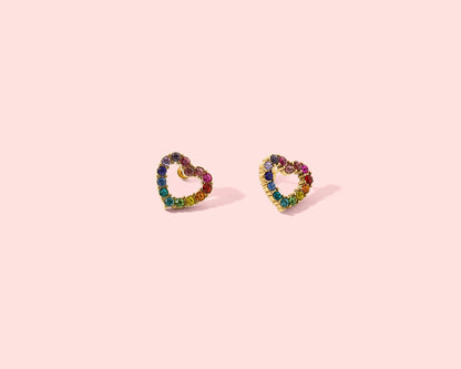 Mae Heart Stud