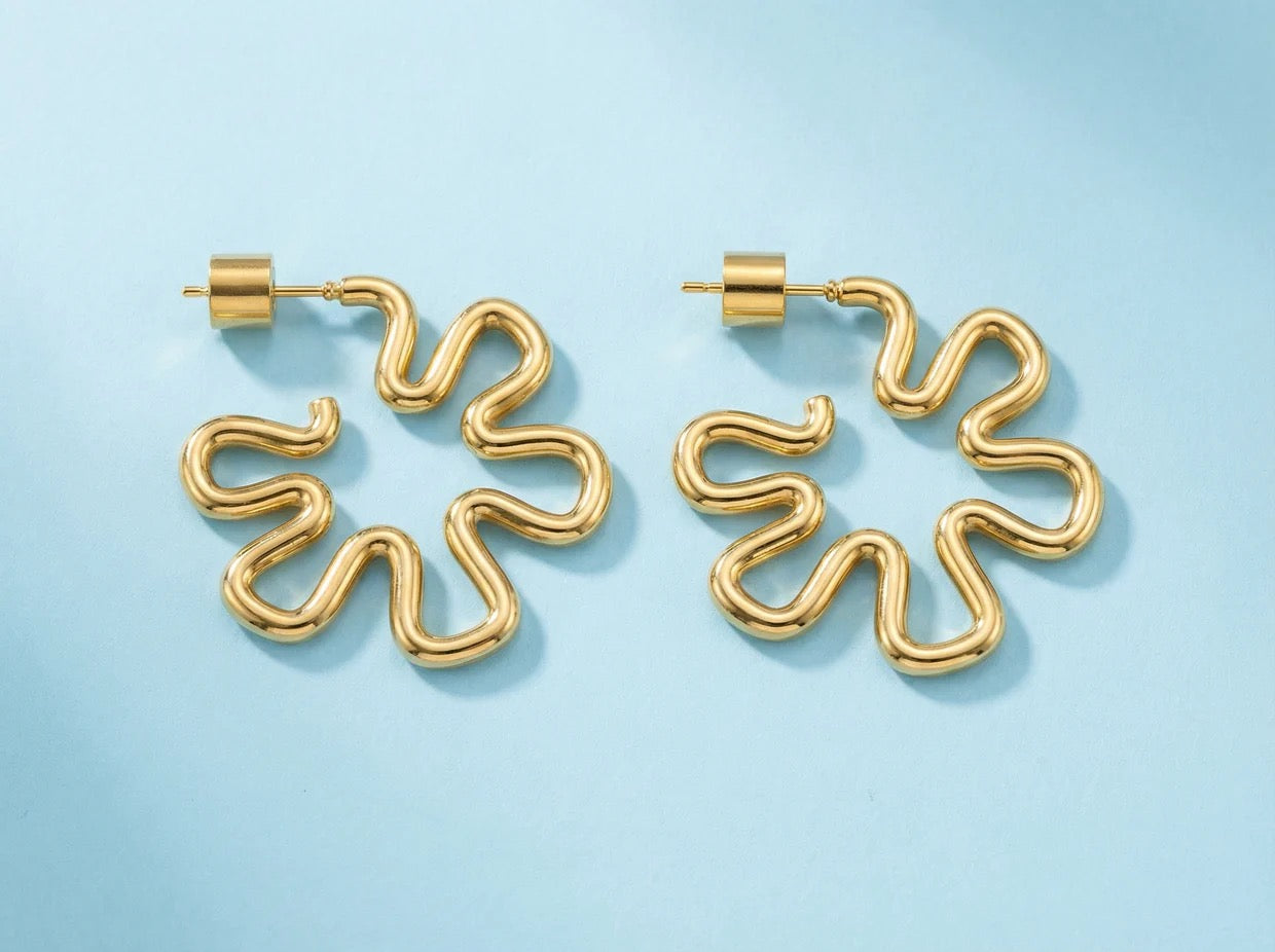 Sienna Hoop Earrings