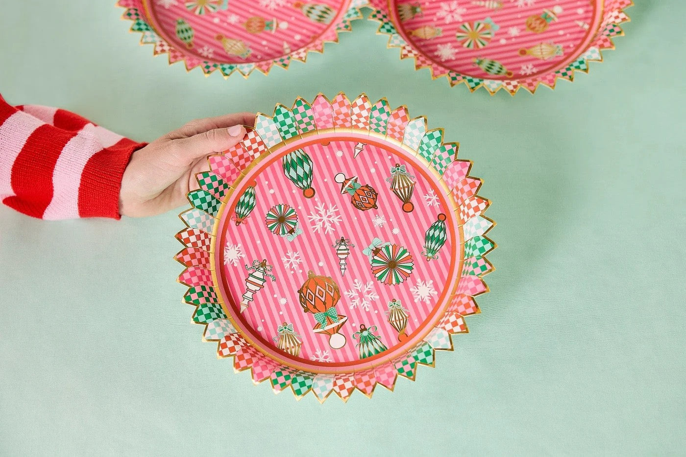 Deck The Halls Dinner Plate