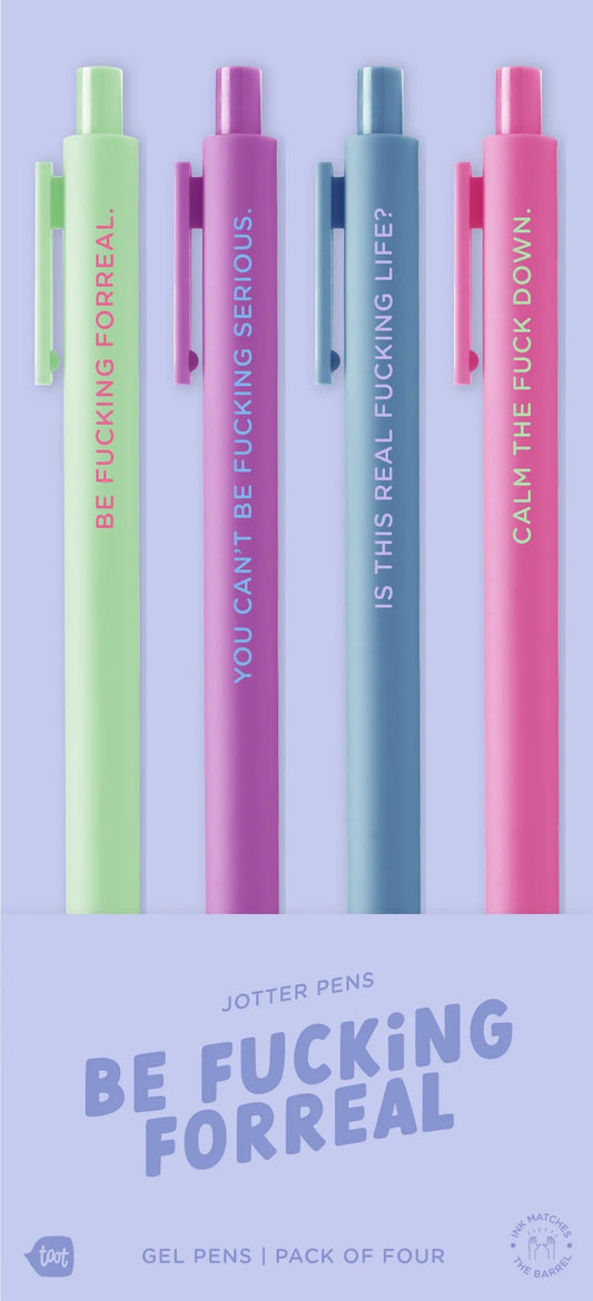 Be F*king For Real Jotter Set