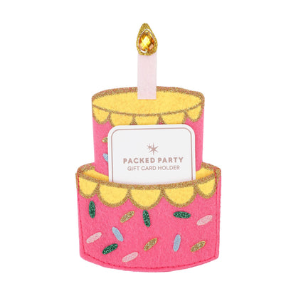 Gift Card Holder | Birthday Cake