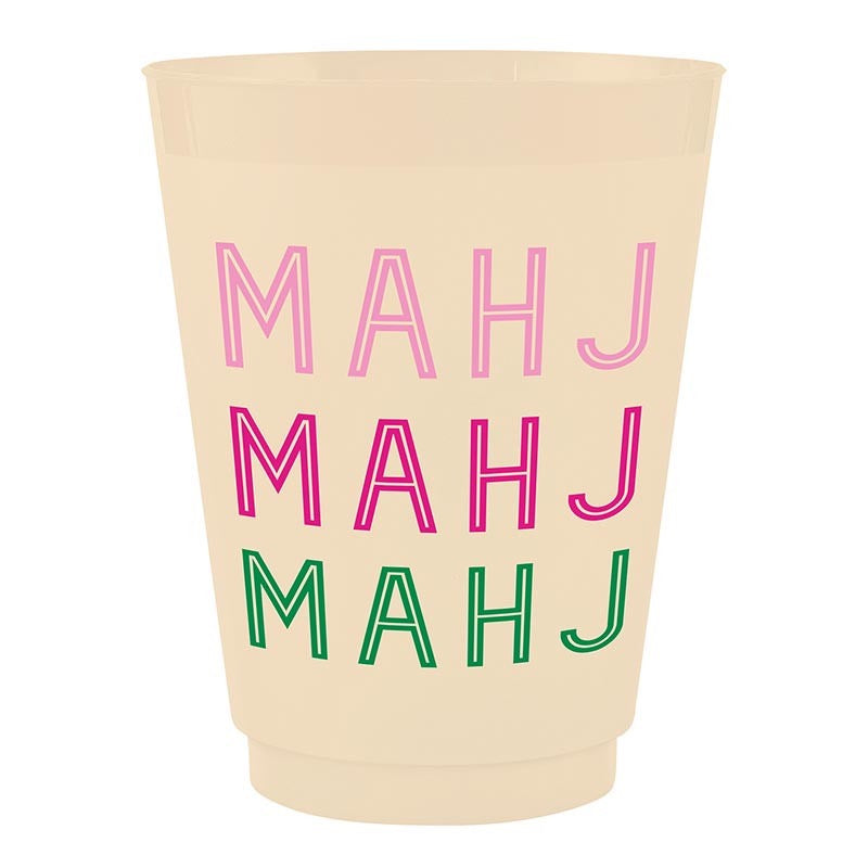 Mahj Frosted Cups