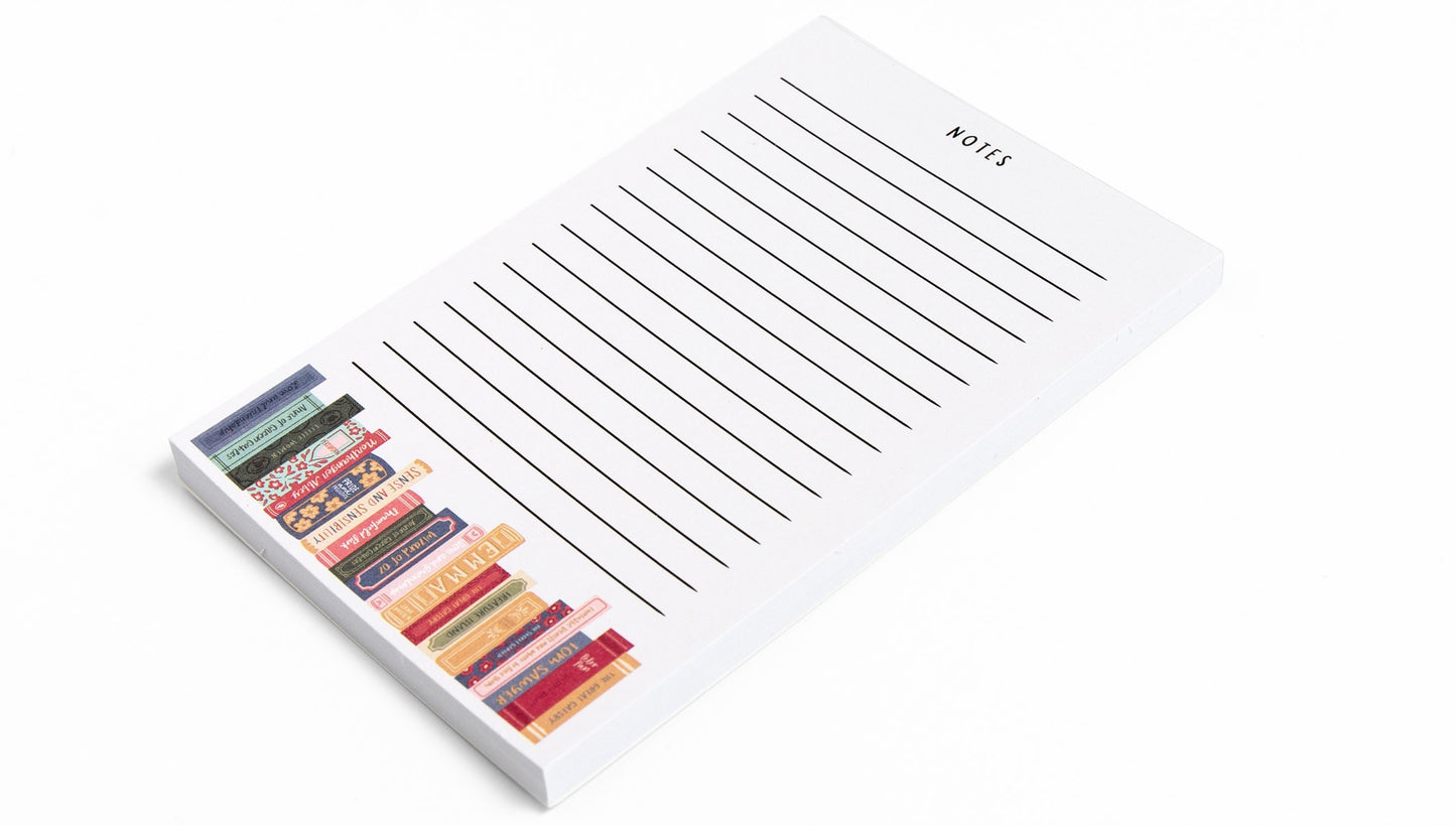 Book Stack Notepad