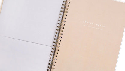 Dove Grey Church Notes Notebook