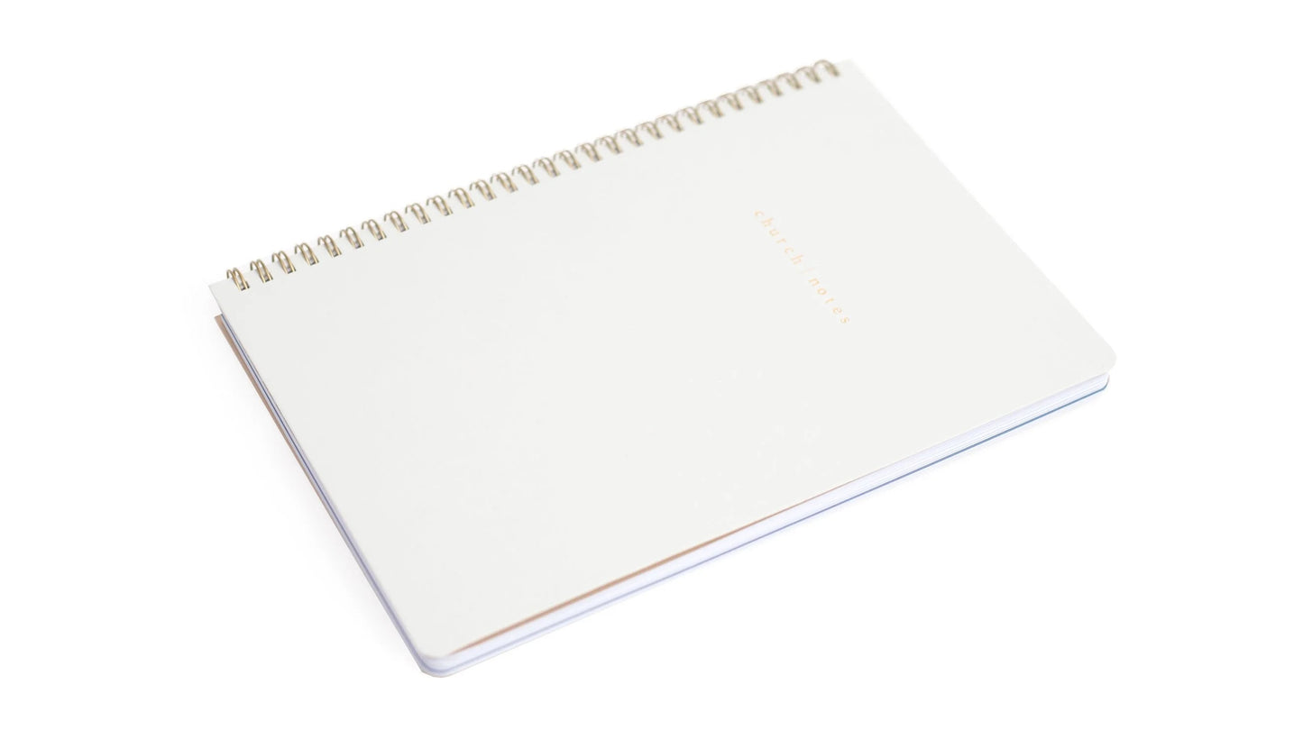 Dove Grey Church Notes Notebook