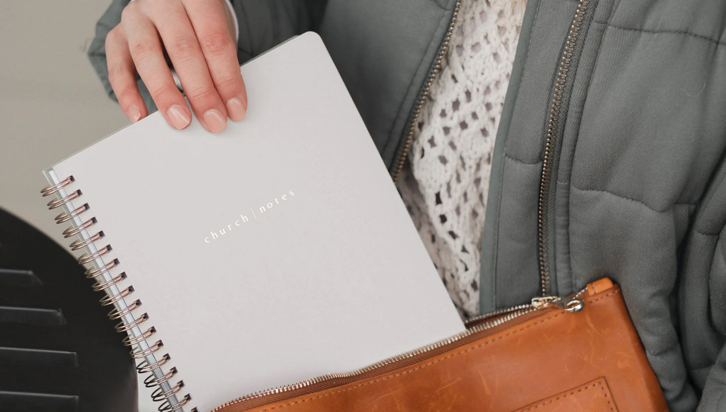 Dove Grey Church Notes Notebook