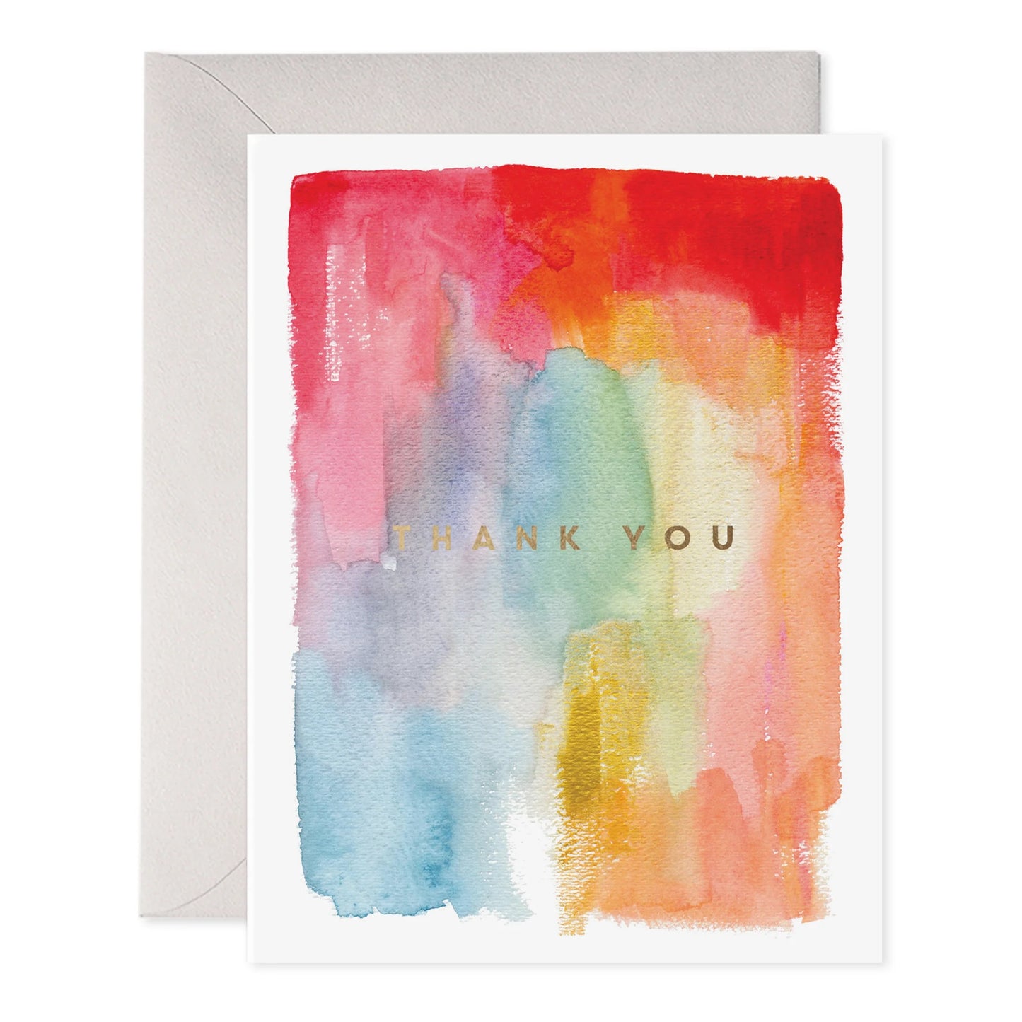 Colorful Thanks Card