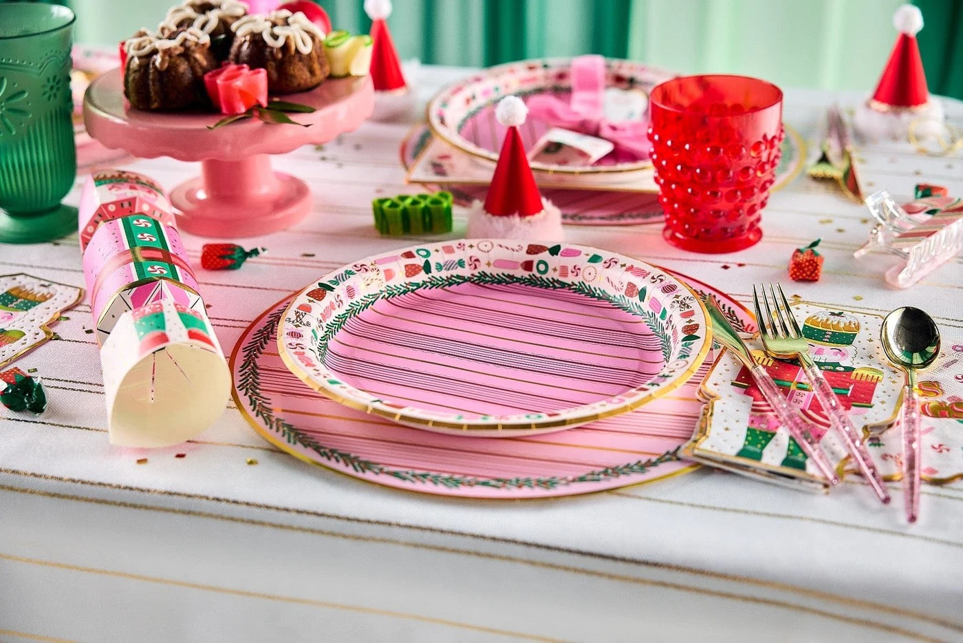 Peppermint Party Dinner Plate