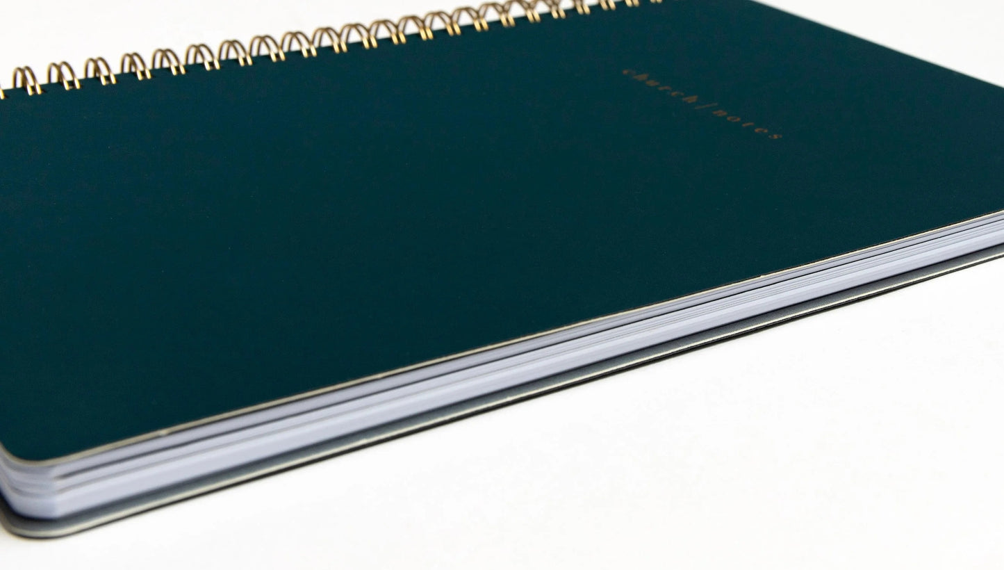 Navy Church Notes Notebook