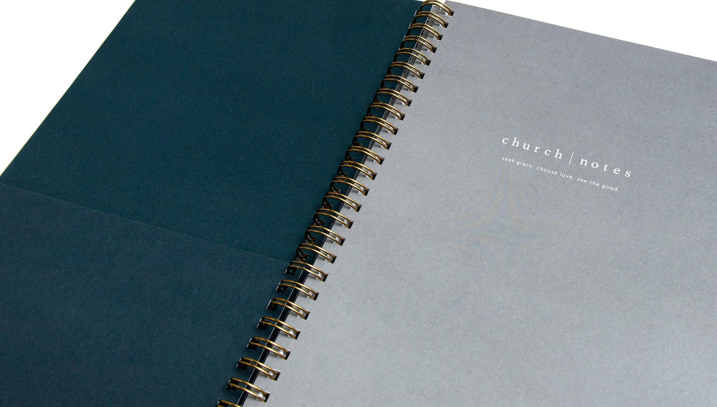 Navy Church Notes Notebook