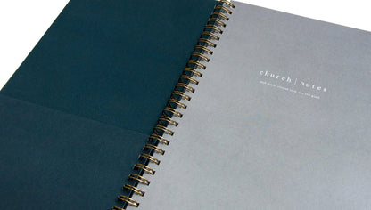 Navy Church Notes Notebook