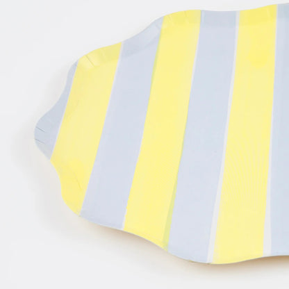 Pastel Stripe Side Plates