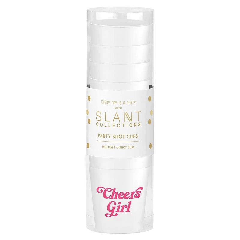 Cheers Girl Shot Cups