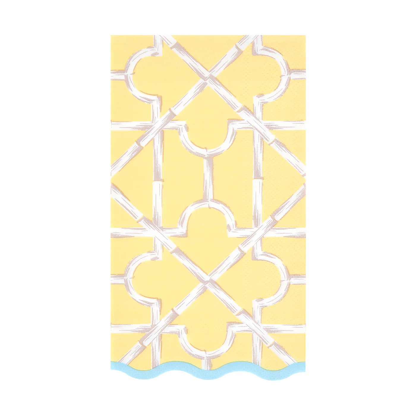 Bamboo Pattern Guest Towels