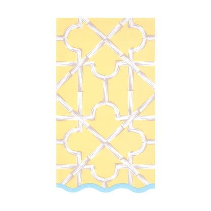 Bamboo Pattern Guest Towels