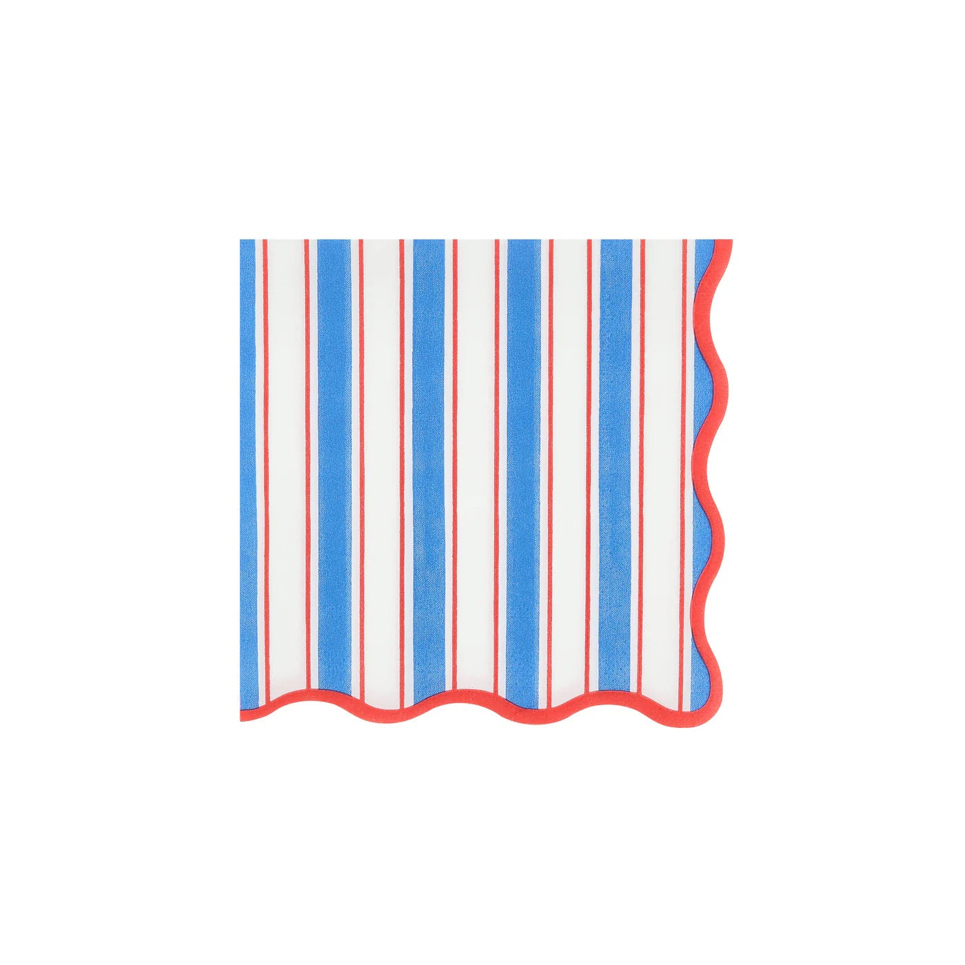 Nautical Striped Cocktail Napkins