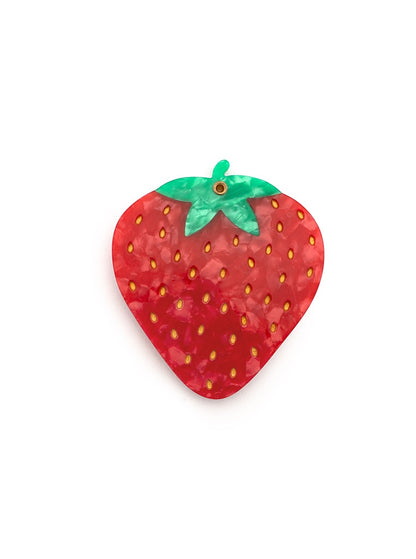 Strawberry Compact Mirror