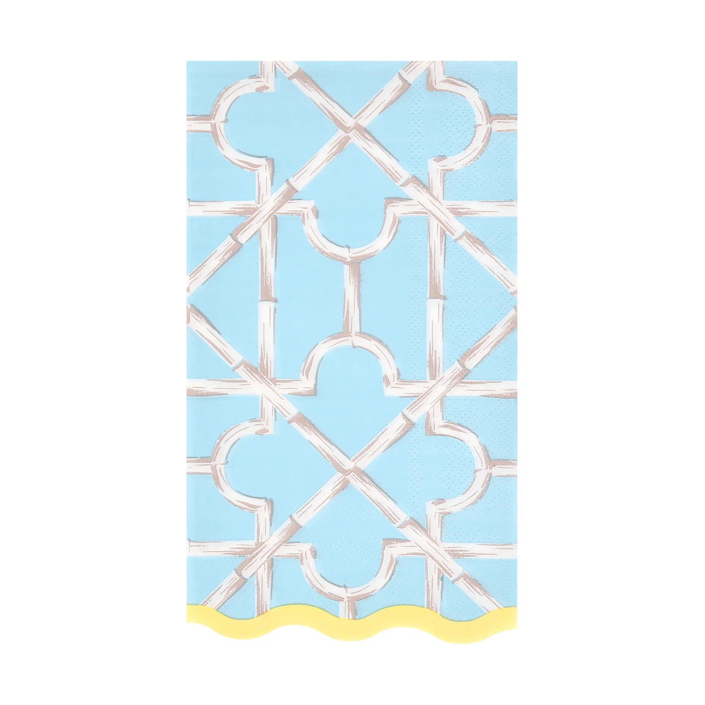 Bamboo Pattern Guest Towels