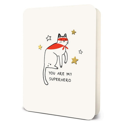 Superhero Kitty Card